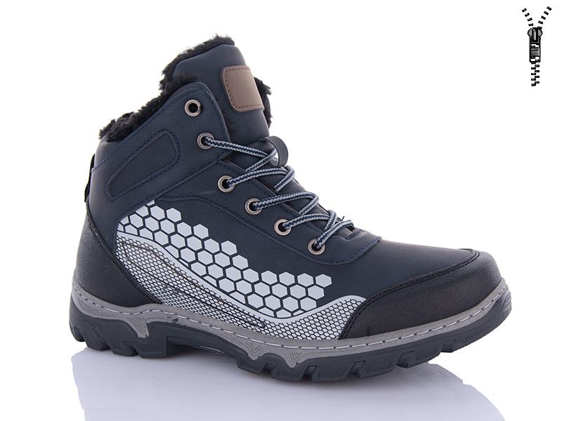 Ботинки Laguna (40-45) MX6637 blue (зима)