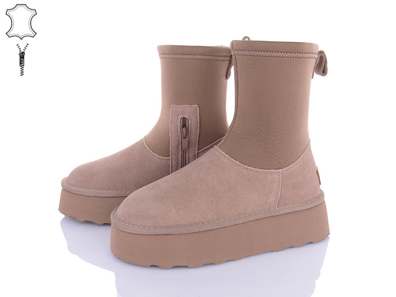 Угги PL PS (36-41) 5826 khaki (зима)