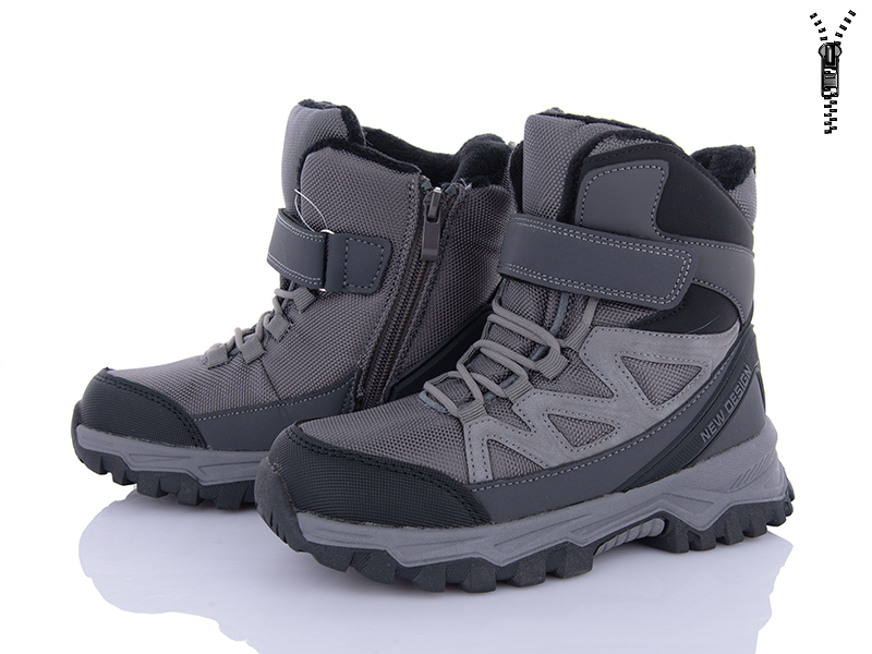 Ботинки QQ Shoes (32-37) AF2405-38 (зима)