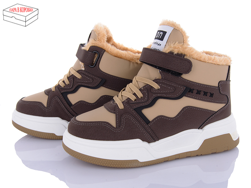 Кроссовки OkShoes (32-37) DM19-2 (зима)