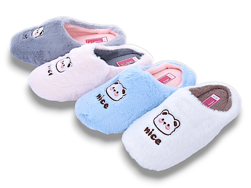 Тапочки Sanlin2 (36-41) A8974 mix (зима)