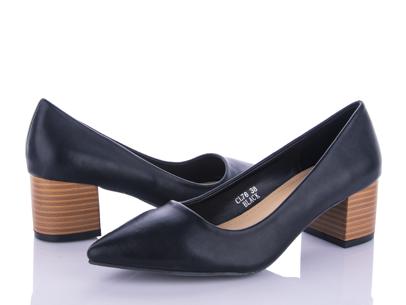 Туфли Star (36-41) CL76 black (деми)
