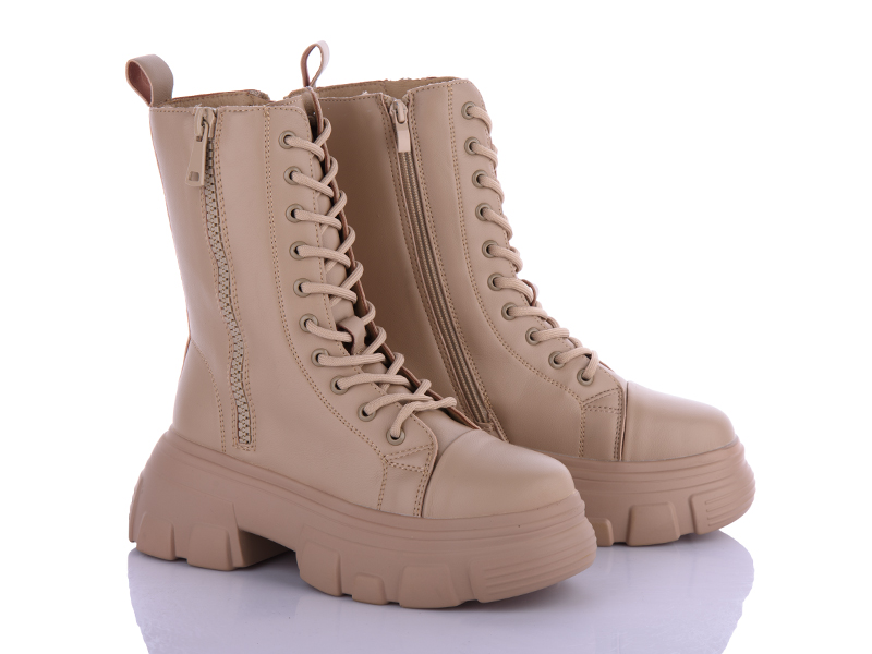 Ботинки VIOLETA (36-41) M510-5 khaki (деми)