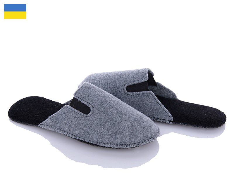 Тапочки Inblu (41-45) 412 сірий (деми)