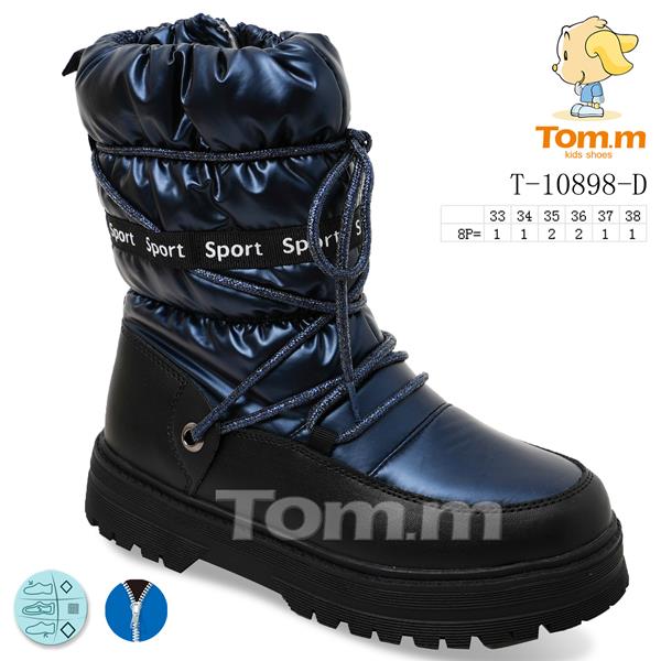 Дутики ТОМ.М (33-38) 10898D (зима)