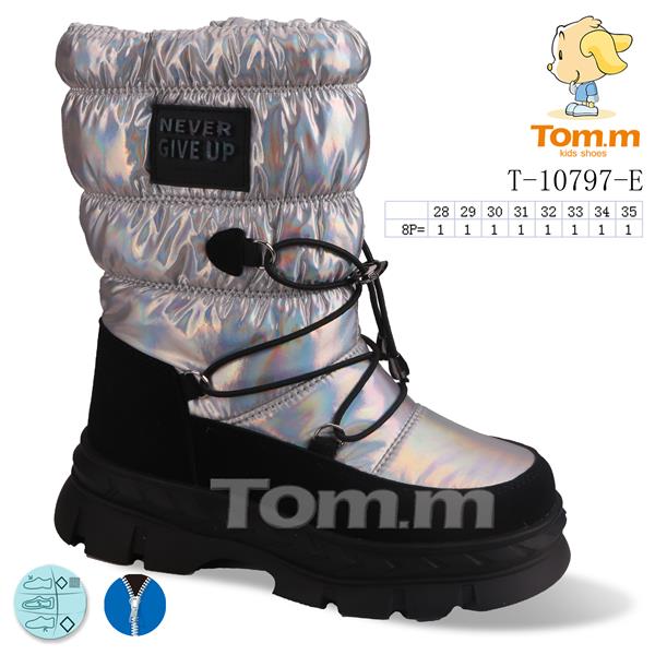 Дутики ТОМ.М (28-35) 10797E (зима)