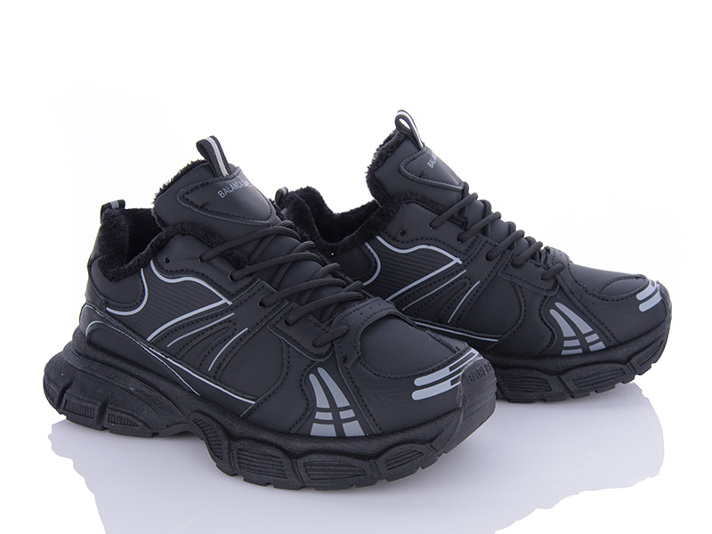 Кроссовки VIOLETA (36-40) 197-153 black (деми)