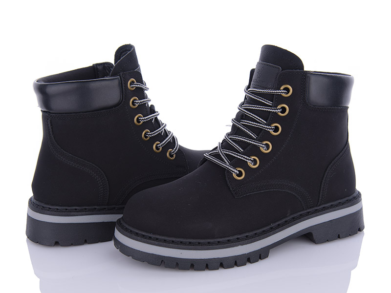 Ботинки VIOLETA (36-40) 197-169 black (деми)