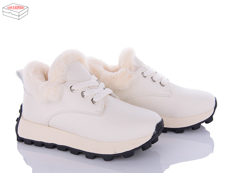 Кроссовки Ailaifa (36-41) 2307 beige (зима)