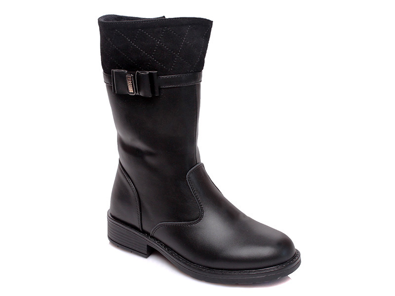 Сапоги Gratis (33-38) R516558035 BK-WS (зима)