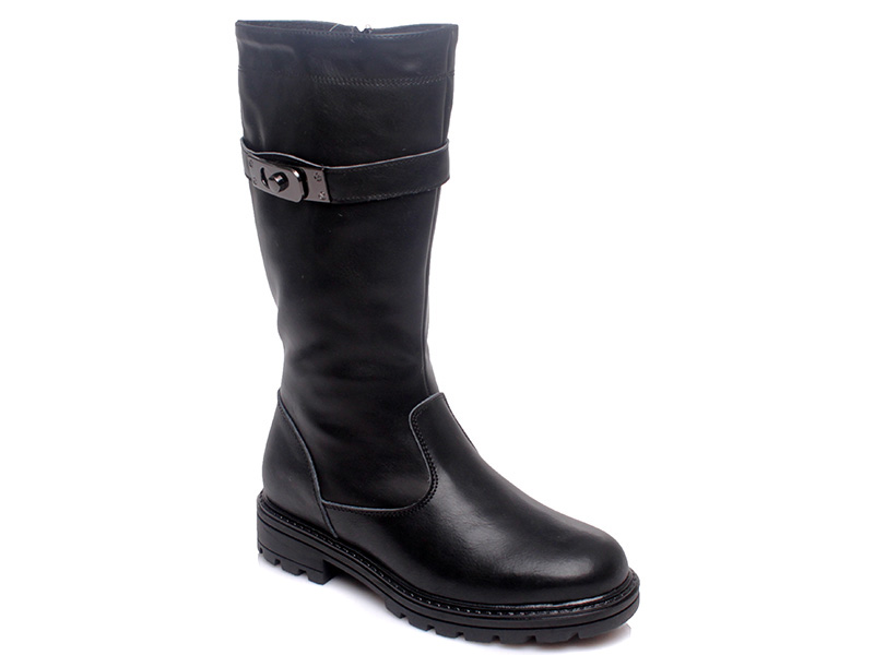 Сапоги Gratis (33-38) R560558625 BK-WS (зима)