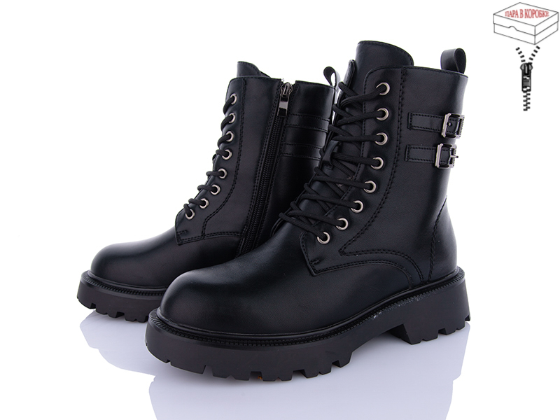 Ботинки QQ Shoes (36-41) W162 (зима)