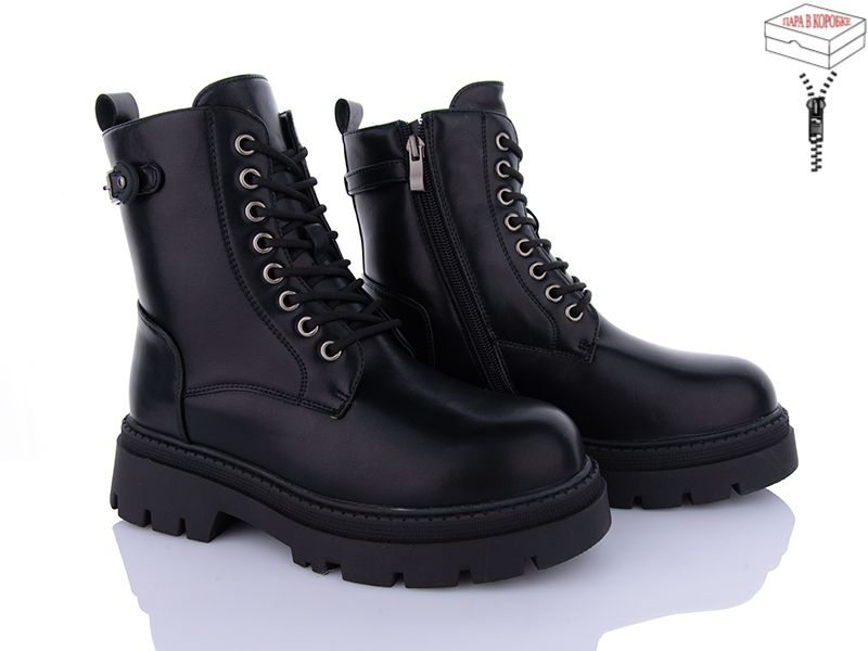 Ботинки QQ Shoes (36-41) W257 (зима)