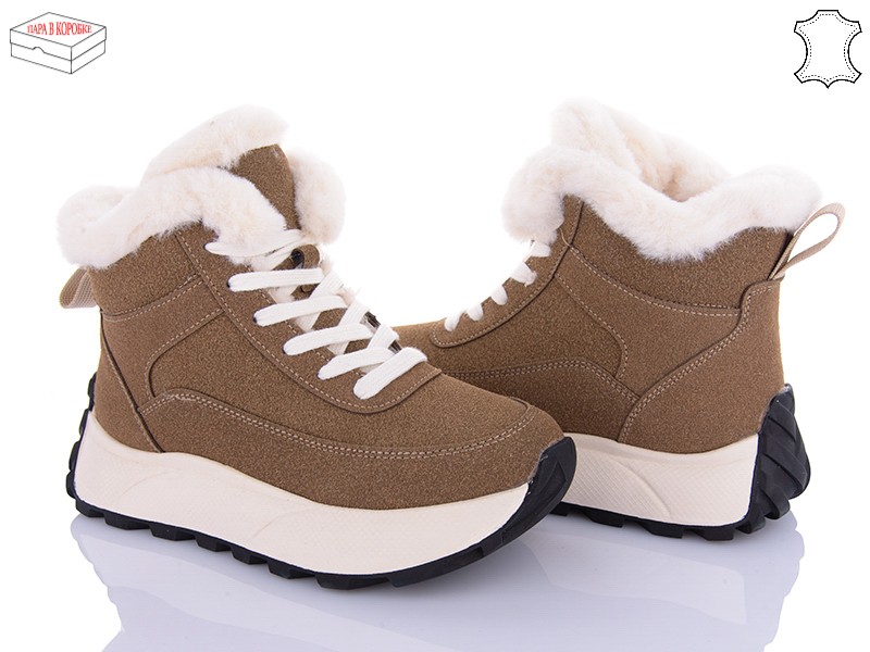 Ботинки Ailaifa (36-41) MD11 khaki (зима)