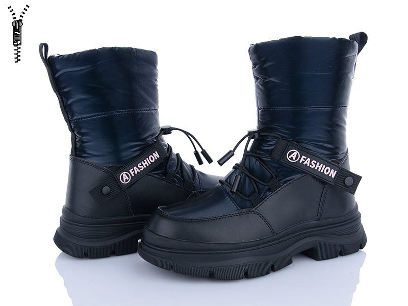 Ботинки OkShoes (33-38) T10862D (зима)