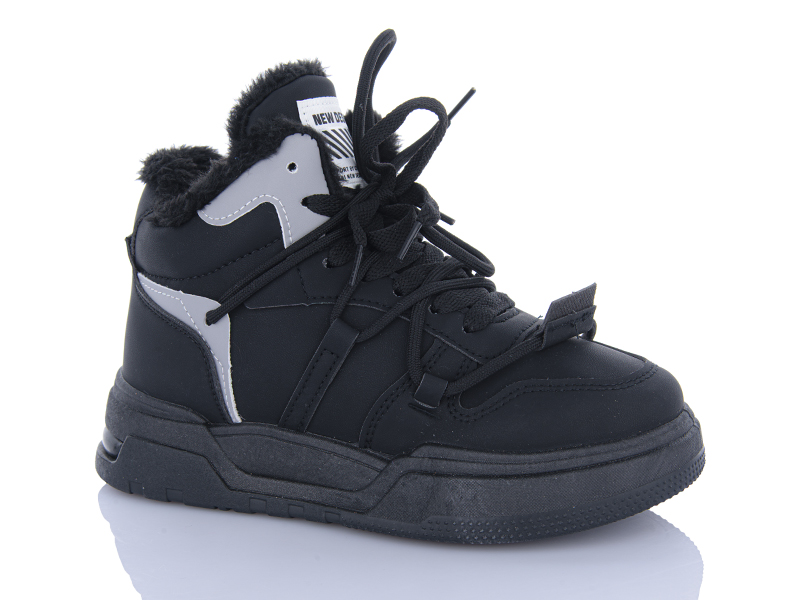 Кроссовки Xifa (36-41) M23 black (зима)