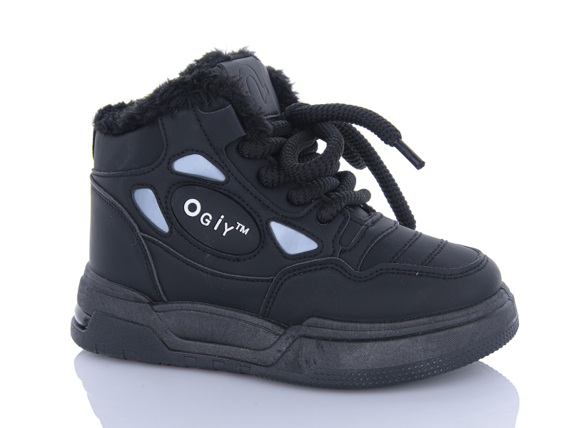 Кроссовки Xifa (36-41) M28-0 black (зима)