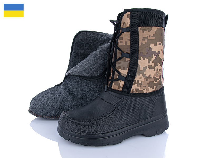 Сапоги Inblu (41-46) M1 берц камуфляж (зима)