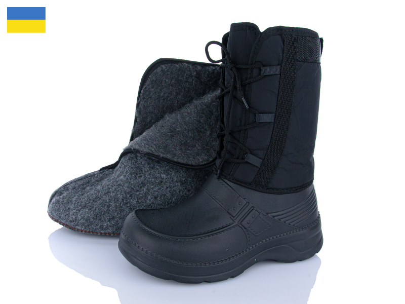 Сапоги Inblu (40-45) M2 берц чорний (зима)