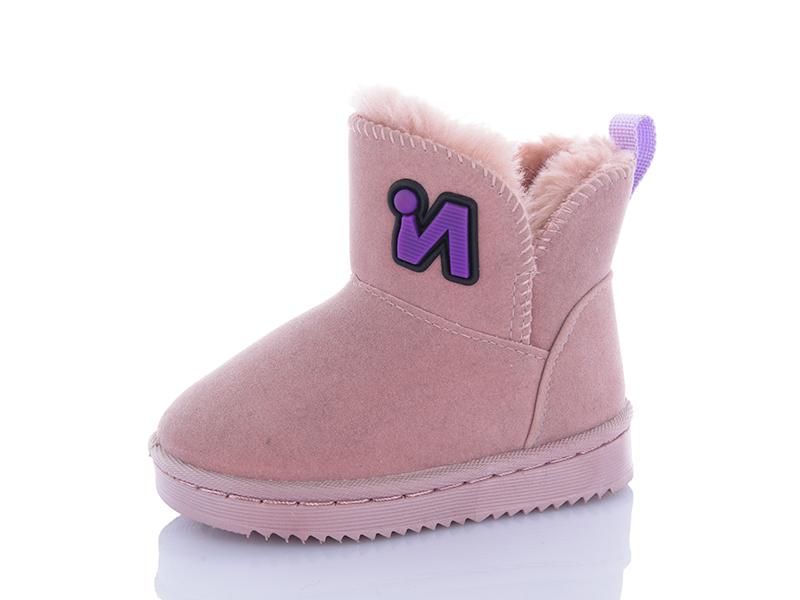 Угги OkShoes (19-24) A02-1 pink (зима)