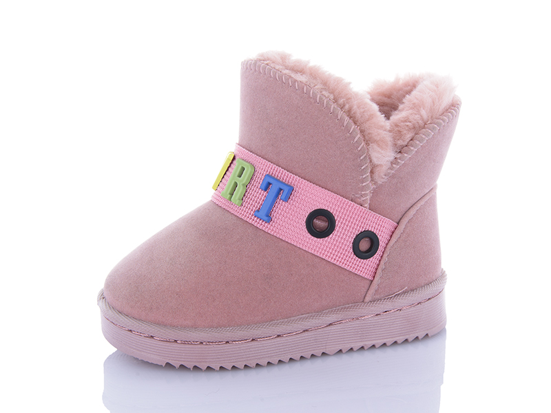 Угги OkShoes (19-24) A05-1 pink (зима)