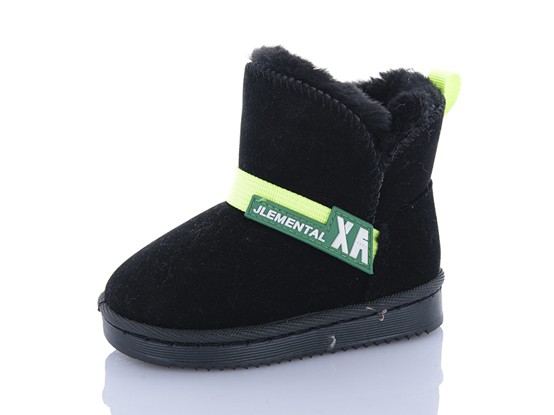 Угги OkShoes (19-24) A06-1 black (зима)