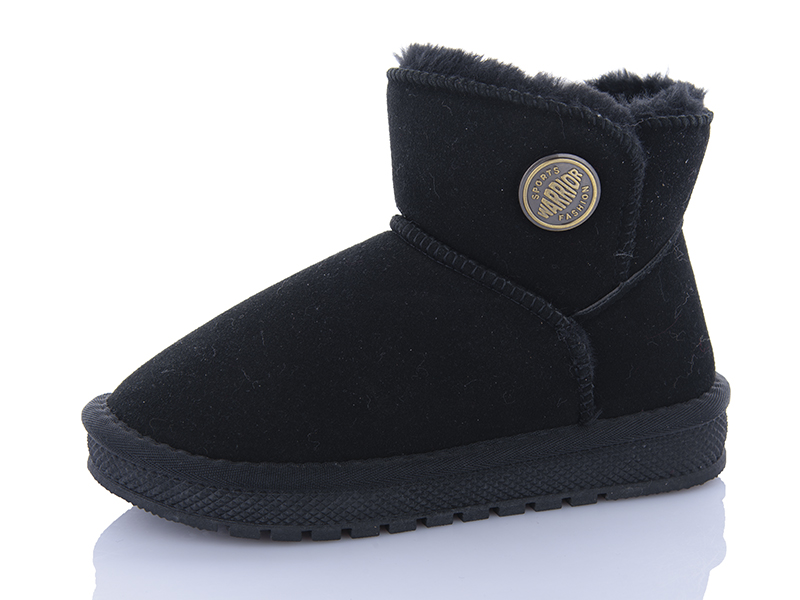 Угги OkShoes (32-37) A310 black (зима)