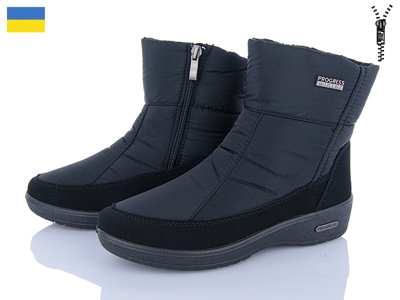 Ботинки Paolla (37-41) 2020 чорний (зима)