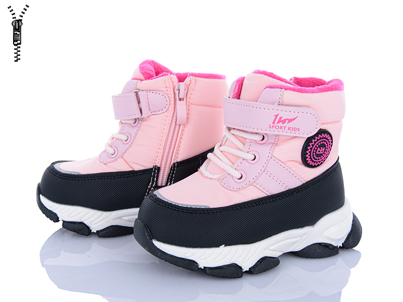 Ботинки OkShoes (22-27) F50923A (зима)
