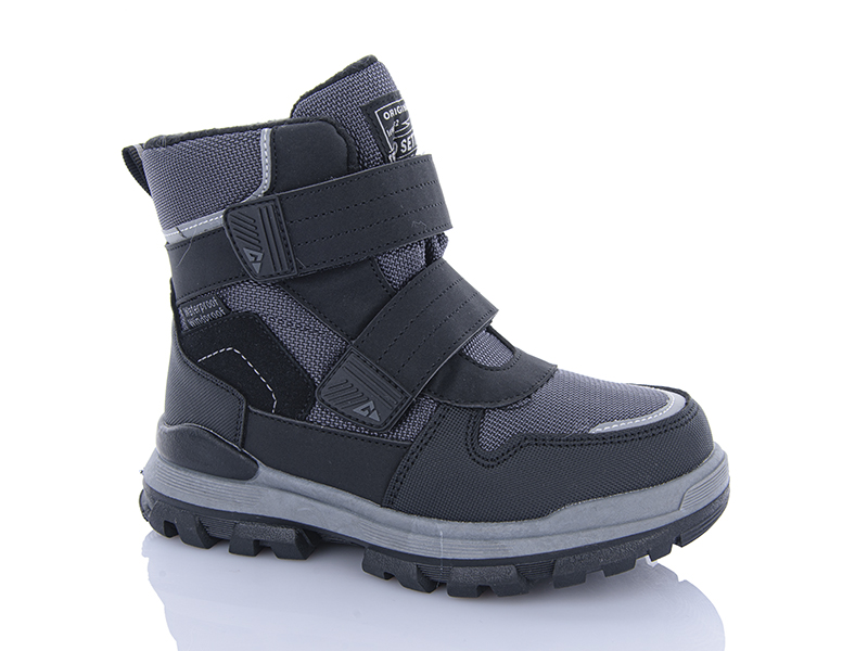 Ботинки OkShoes (33-38) 10724B (зима)