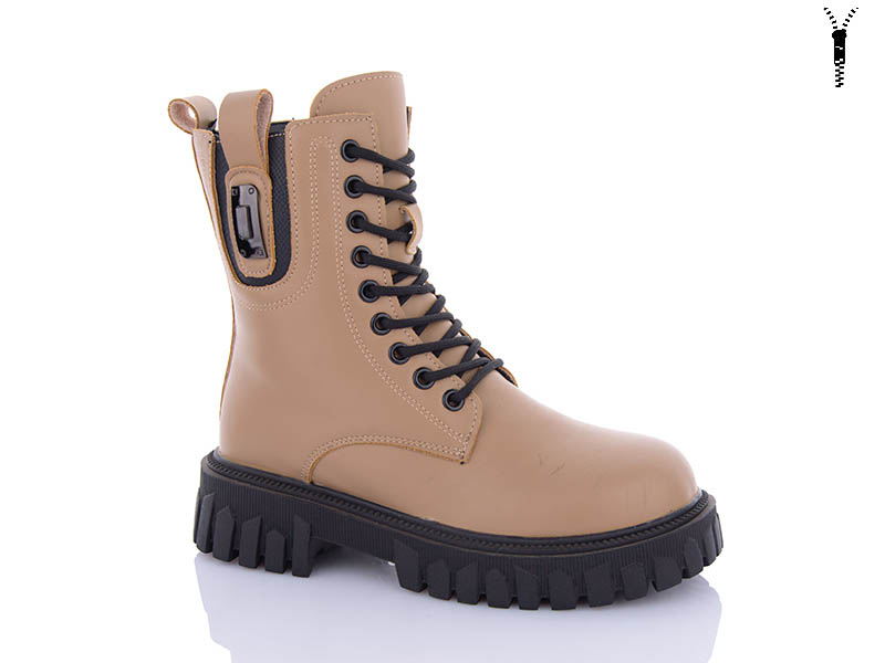 Ботинки ABA (36-41) 5223 khaki (зима)