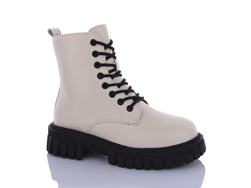 Ботинки ABA (36-41) 5235 beige (зима)