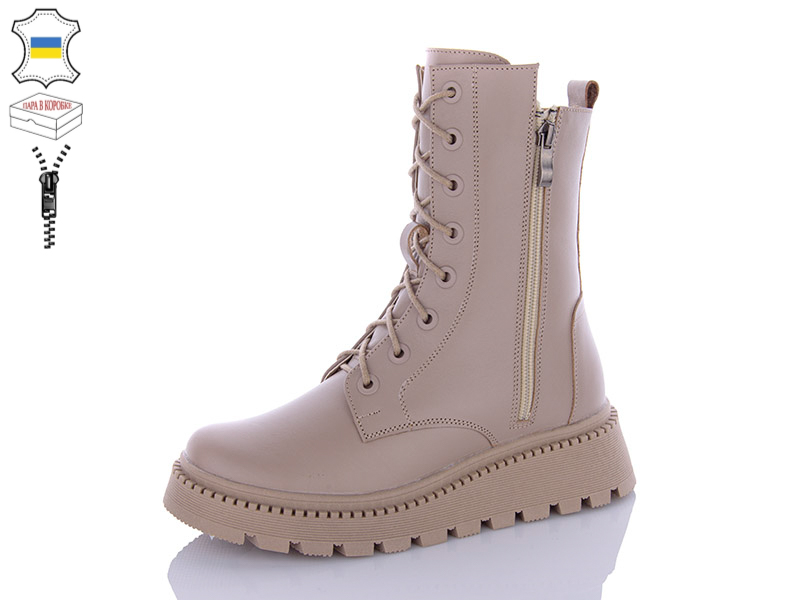 Ботинки QQ Shoes (36-41) 217B лате (зима)