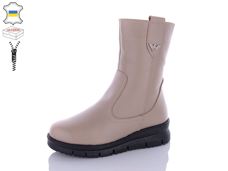 Ботинки QQ Shoes (37-41) 241Б лате (зима)