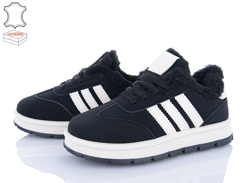Кроссовки Ailaifa (36-41) A818 black (зима)
