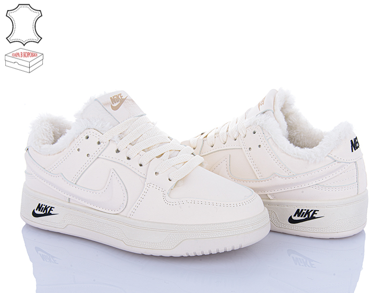 Кроссовки Ailaifa (36-41) CN061 beige (зима)