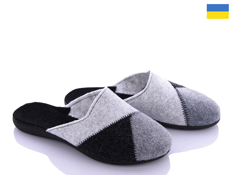 Тапочки Inblu (36-40) S12 grey (деми)