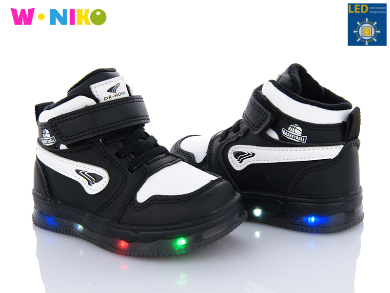Кроссовки W.Niko (21-26) NK111-2 LED (деми)