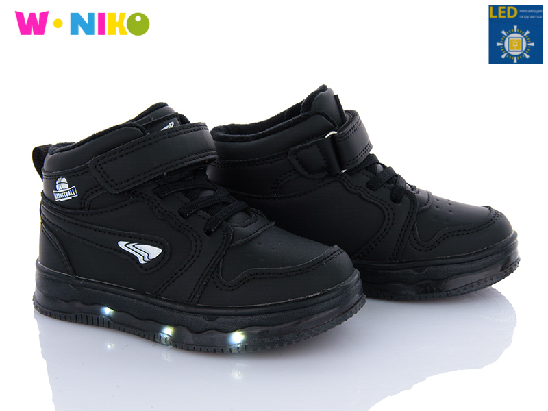 Кроссовки W.Niko (27-32) NK112-1 LED (деми)