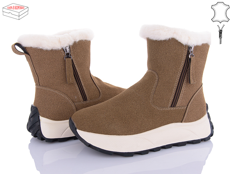 Ботинки Ailaifa (36-41) MD10 khaki (зима)