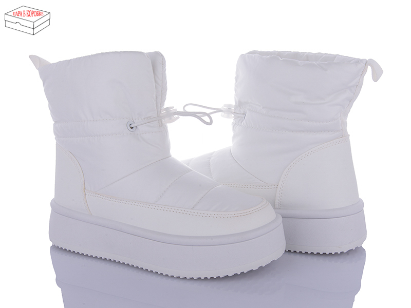 Дутики Ailaifa (36-41) HY39 white (зима)