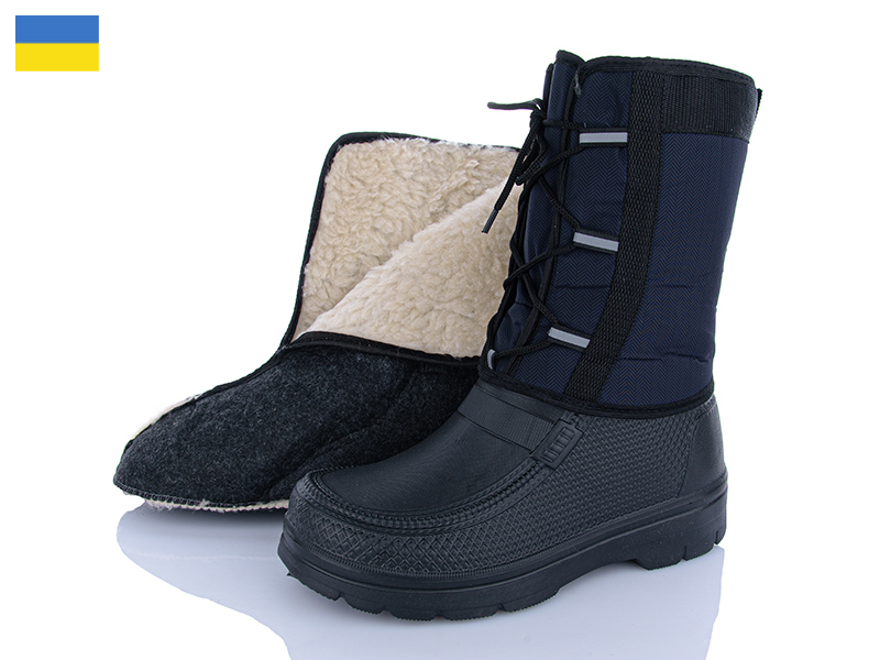 Сапоги Inblu (41-46) M1 берц т.синій (зима)