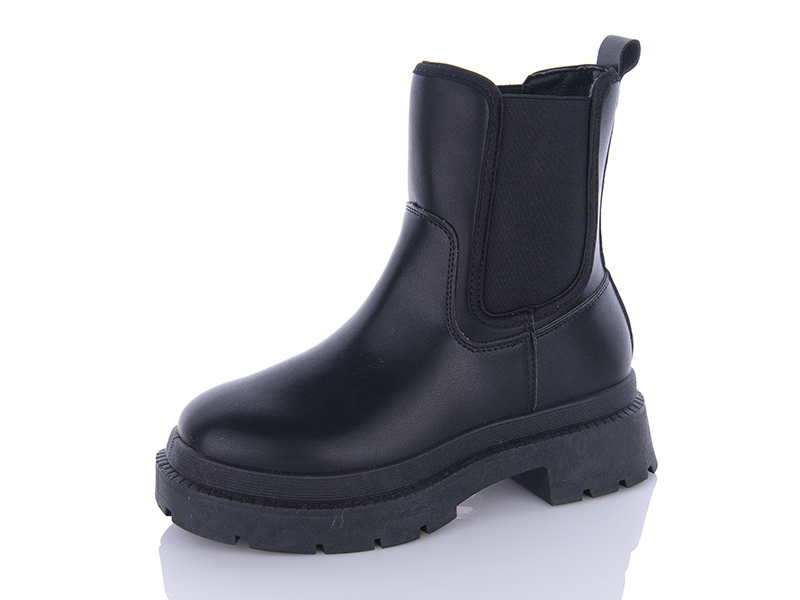 Ботинки ABA (36-41) JP28 black (деми)