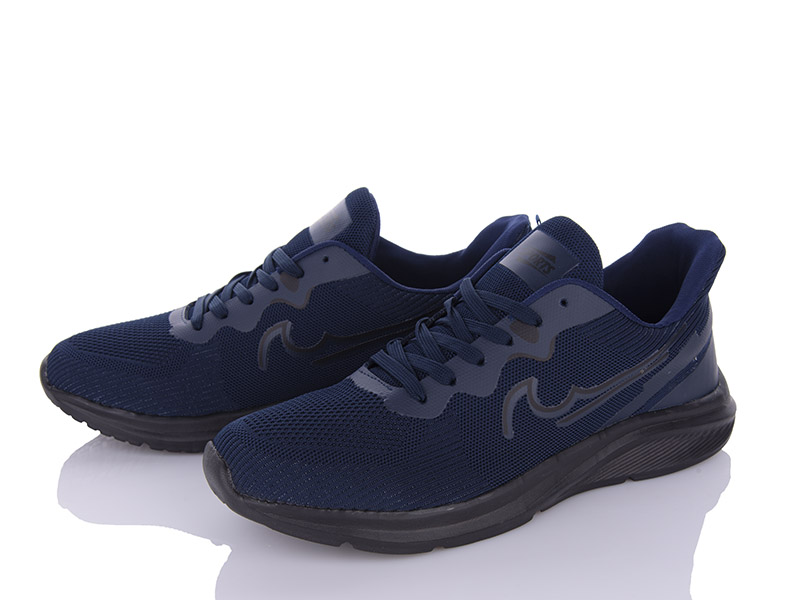 Кроссовки Wei Wei (46-49) GL929-3 navy батал (лето)