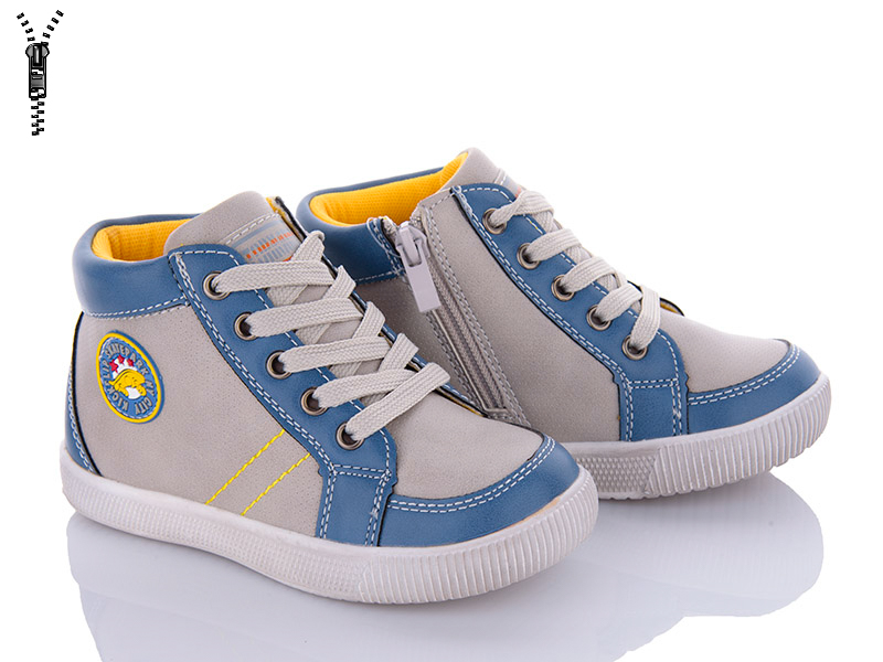 Ботинки С.Луч (26-31) A7296 blue-grey (деми)