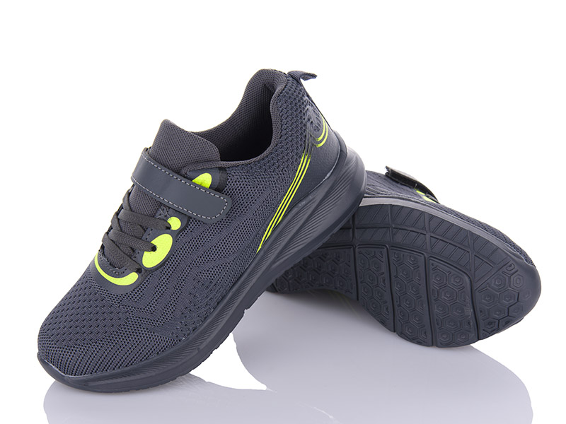 Кроссовки Wei Wei (32-37) A2588-1 grey (лето)