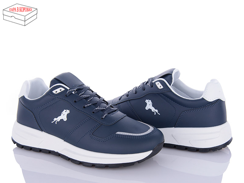 Кроссовки BDDS (40-45) BD139 navy (деми)
