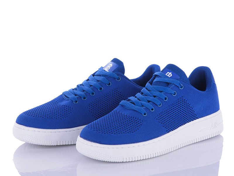 Кроссовки BULL (40-45) R015-5 blue (лето)