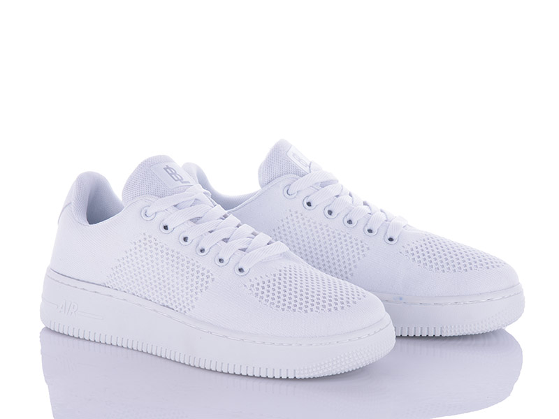 Кроссовки BULL (36-41) RB015-8 all-white (лето)