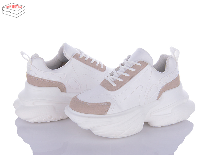 Кроссовки Ailaifa (36-41) 8201 white (деми)
